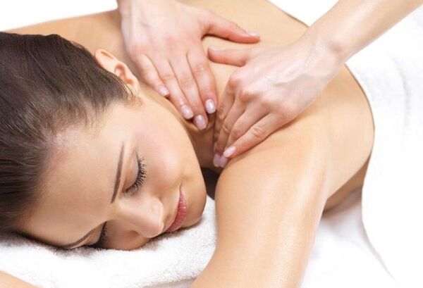 Collar area massage